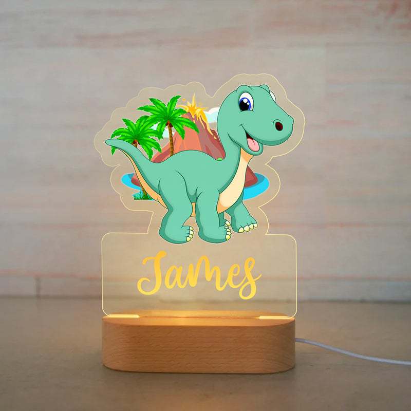Dinosaur Night Light Creative Children's Names Cartoon Animation Ornaments Dinosaur Night Light Creative Children's Names Cartoon Animation Ornaments